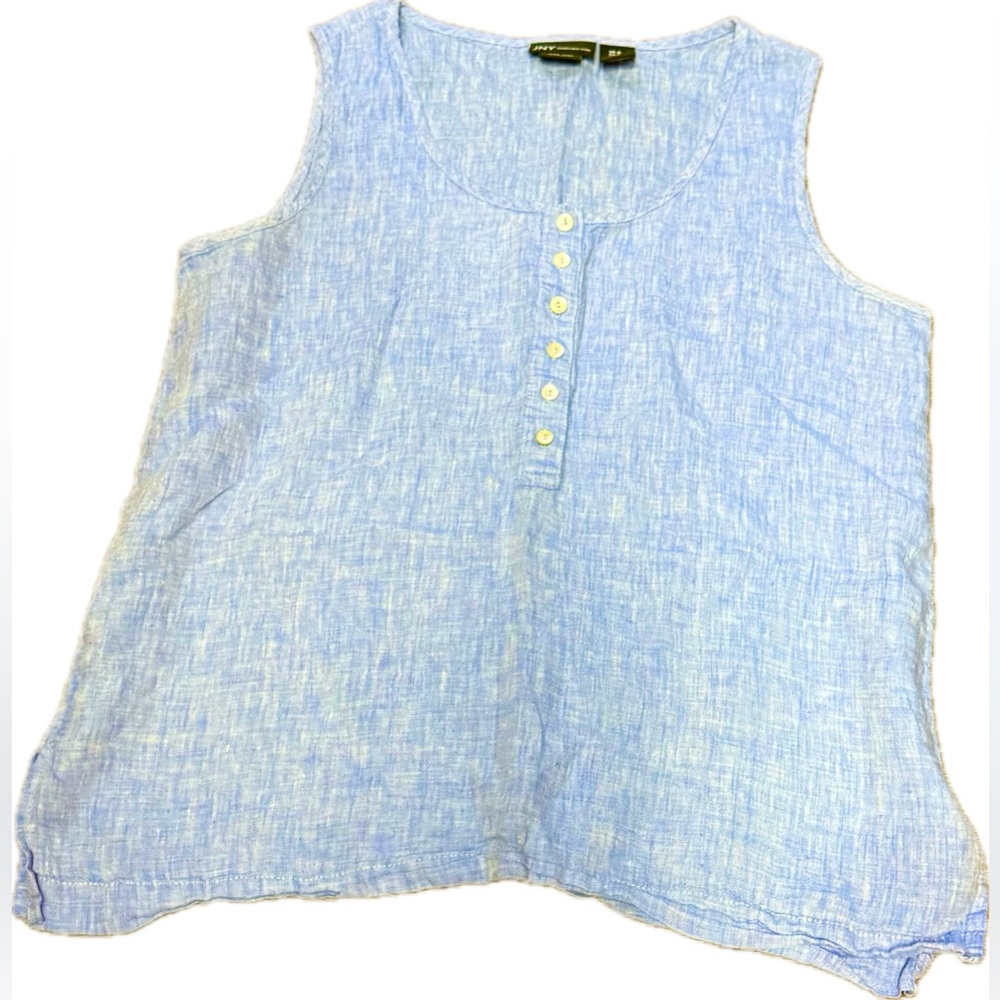 Jones New York Sky Blue Tank Top | Sz M